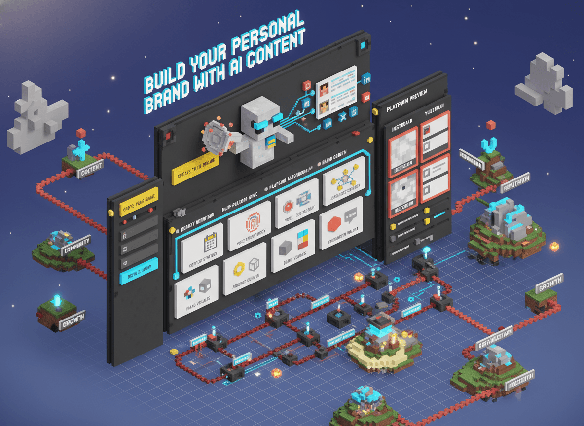 Личный бренд с ИИ: создание контента и продвижение в 2026
